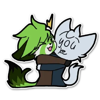 🤗 emoji Zy & Miguel Telegram sticker 14 of 39