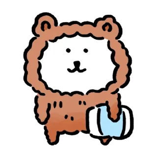 💤 emoji Kakao Joke bear 4 Telegram sticker 7 of 24