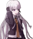 😒 emoji Kyoko Kirigiri @BigRedRidingHood Telegram sticker 4 of 14
