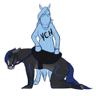 🐴 emoji Pegasus Stickers Telegram sticker 13 of 21