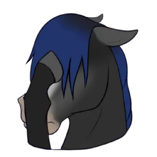 😶 emoji Pegasus Stickers Telegram sticker 15 of 21