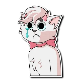 😢 emoji Aurora Telegram sticker 11 of 16