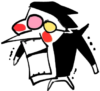 Sticker from Spamton