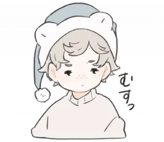 🧸 emoji a boy with his bear @darkestlace Telegram sticker 11 of 40