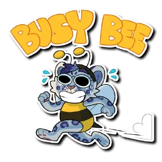 🐝 emoji Dusky & Dee Telegram sticker 16 of 36