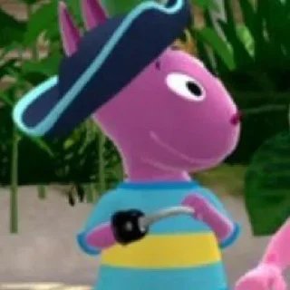 😳 emoji Backyardigans Telegram sticker 23 of 40
