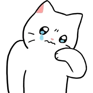 🥺 emoji ✎ ᴄᴜ֟፝ᴛ ᴄᴀ֟፝ᴛs ⦮⭑̤̫⦯ @stickersdaManu Telegram sticker 7 of 100