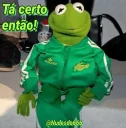 👍 emoji Kermit, the frog 2 🐸 Telegram sticker 24 of 120