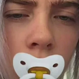 😐 emoji Billie eilish Telegram sticker 7 of 30