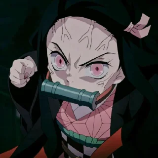 🙆‍♀️ emoji Kanao . Nezuko Telegram sticker 10 of 30