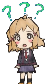 ❓ emoji Zesshou Shinai Telegram sticker 15 of 39