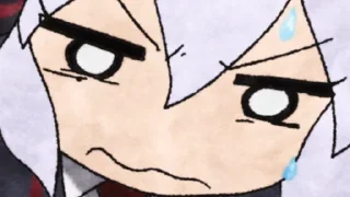 😓 emoji Zesshou Shinai Telegram sticker 16 of 39