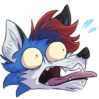 😱 emoji Legión Volkánika Telegram sticker 10 of 43