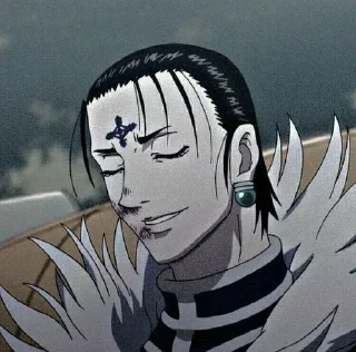 🌪 emoji Chrollo Lucifer | @KKH18 Telegram sticker 16 of 74