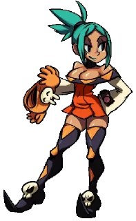 😏 emoji Skullgirls Telegram sticker 10 of 23