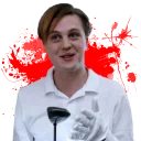 ⚫️ emoji @TWD_FAN Horror Movie Telegram sticker 13 of 72