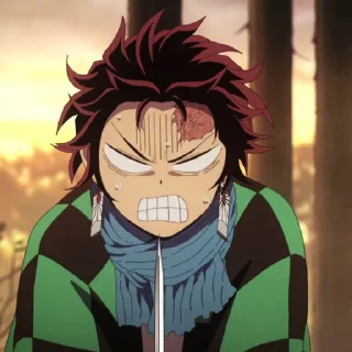 ⚔ emoji Kamado Tanjiro @JustSomeBullshit Telegram sticker 12 of 50