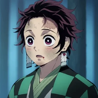 🌊 emoji Kamado Tanjiro @JustSomeBullshit Telegram sticker 21 of 50
