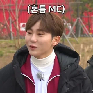 🚎 emoji @STIKERSVT : Seungkwan GOSE EP.38 & EP.39 Infinite GOING #1 & 2 Telegram sticker 14 of 72