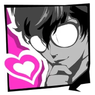 ❤️ emoji Joker - Persona 5 Telegram sticker 20 of 64