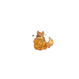 🍗 emoji Fluffy Max Telegram sticker 7 of 72