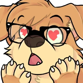 😍 emoji Fluffy Max Telegram sticker 13 of 72