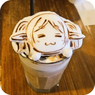 Sticker from Otaku con olor a limon