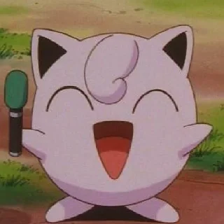 🌟 emoji Sawako as Jigglypuff Telegram sticker 9 of 29