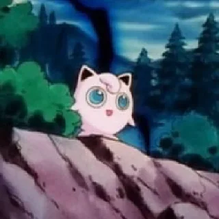 ⭐️ emoji Sawako as Jigglypuff Telegram sticker 19 of 29