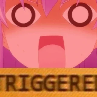 😄 emoji Anime Meme Stickers Telegram sticker 16 of 24