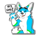 Sticker from Rocco Jackal