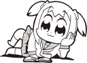 😌 emoji Pop Team Epic Telegram sticker 15 of 24