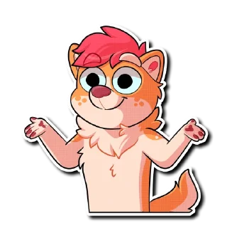 🥜 emoji Fink Pup Telegram sticker 10 of 100