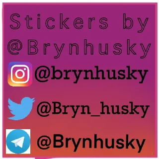 🏷 emoji Touvan Lunar Fox Telegram sticker 15 of 18