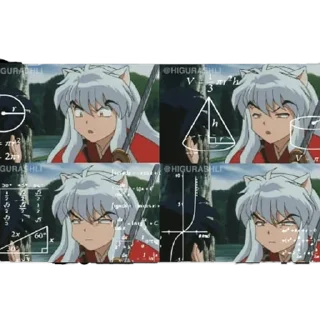 🤯 emoji Inuyasha&Yashahime Telegram sticker 6 of 41