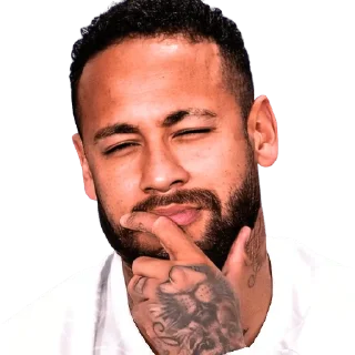 🤔 emoji Neymar Jr. Telegram sticker 17 of 31