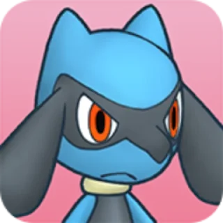 Sticker from PMDX Riolu and Lucario