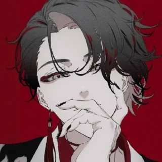 🩸 emoji This is Vox Akuma. @Xiaozhan_1005 Telegram sticker 14 of 80