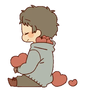 ❤️ emoji You & Me • @xxyuji Telegram sticker 1 of 24
