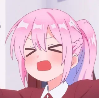 💖 emoji Shikimori, Anna e saya @cristian_bismarck_II Telegram sticker 9 of 26