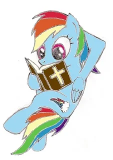 ✝️ emoji christian ponies ! Telegram sticker 14 of 15