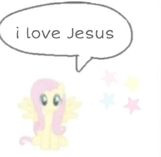 ✝️ emoji christian ponies ! Telegram sticker 10 of 15
