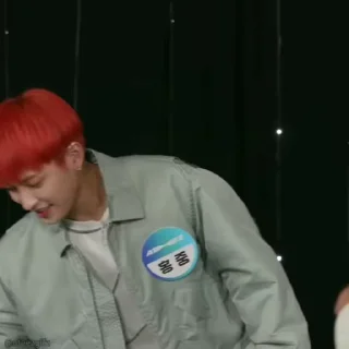 😳 emoji Hongjoong 🦊 @mwtade Telegram sticker 18 of 50