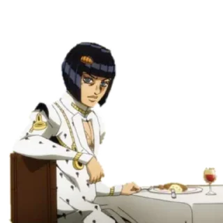 👀 emoji @figurinhass jojo bizarre adventure Telegram sticker 5 of 65