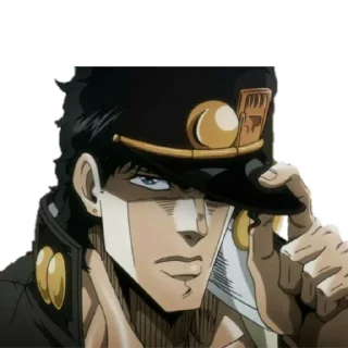 🧢 emoji @figurinhass jojo bizarre adventure Telegram sticker 20 of 65