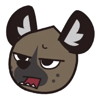 😠 emoji Haida Reacts Telegram sticker 7 of 17