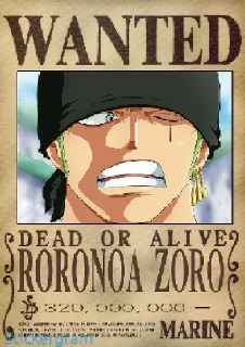 💵 emoji roronoa zoro Telegram sticker 7 of 9