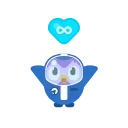 ❤️ emoji Duolingo - @Awastick_maydroid Telegram sticker 8 of 31