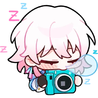 7️⃣ emoji Star Rail Telegram sticker 21 of 120