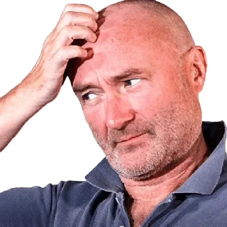 Sticker from Phil Collins